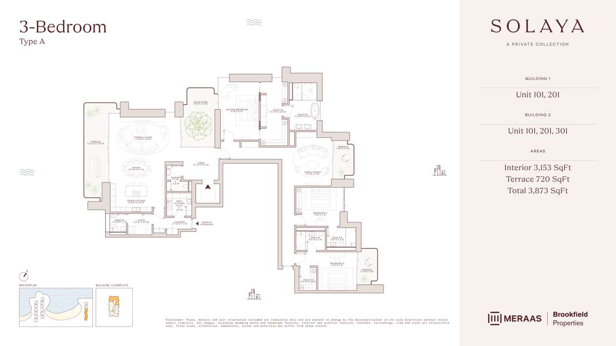 Unit 101, 201, 301 (Type A)